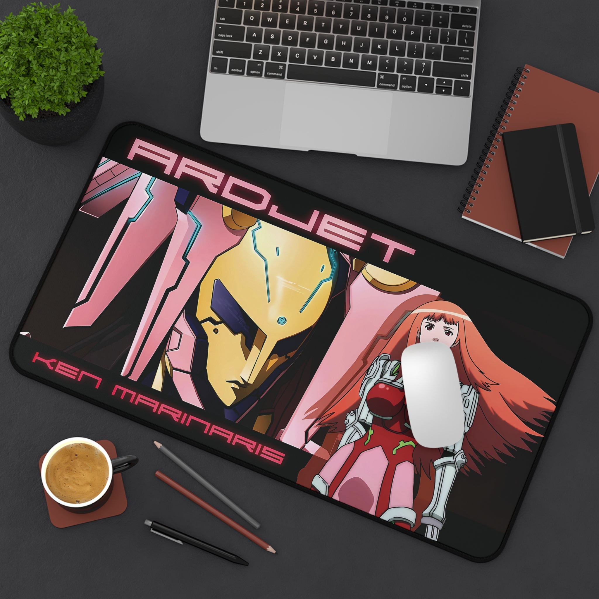 ZOE: 2ND RUNNR ARDJET & Ken Marinaris | Desk Mat