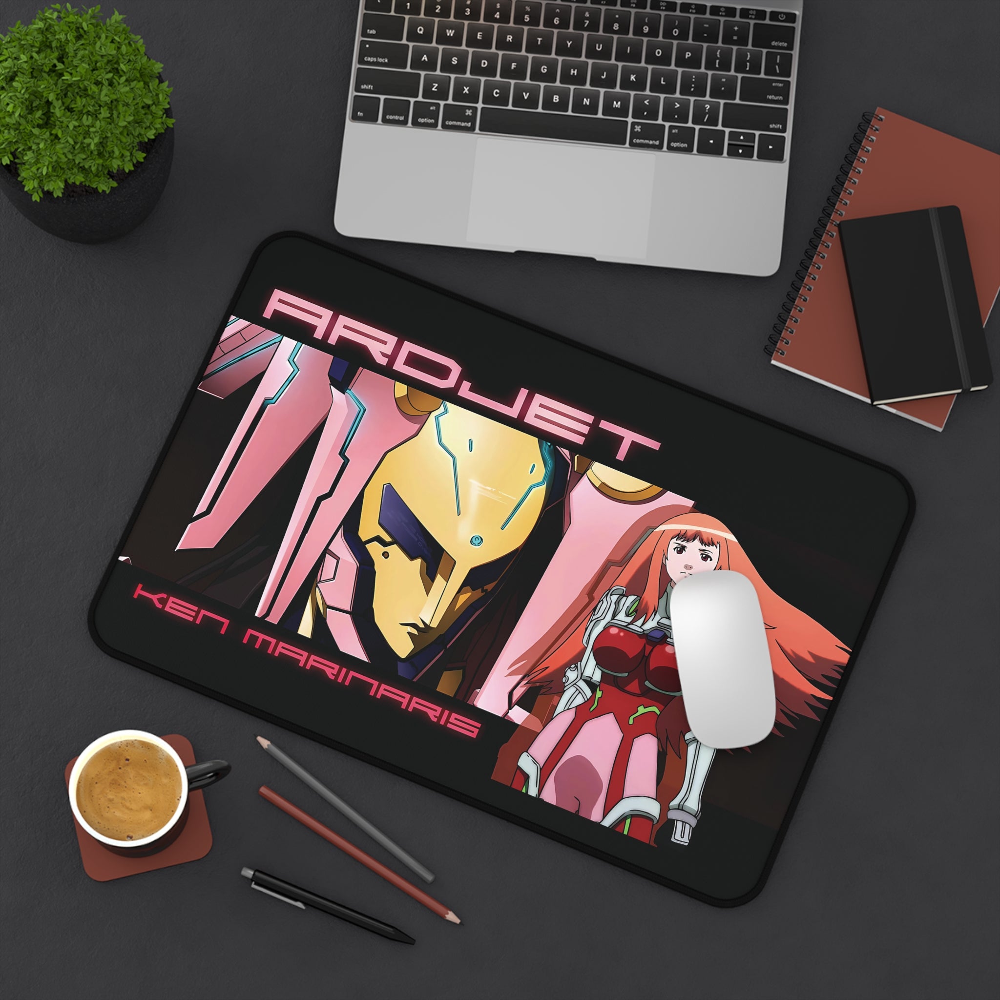 ZOE: 2ND RUNNR ARDJET & Ken Marinaris | Desk Mat