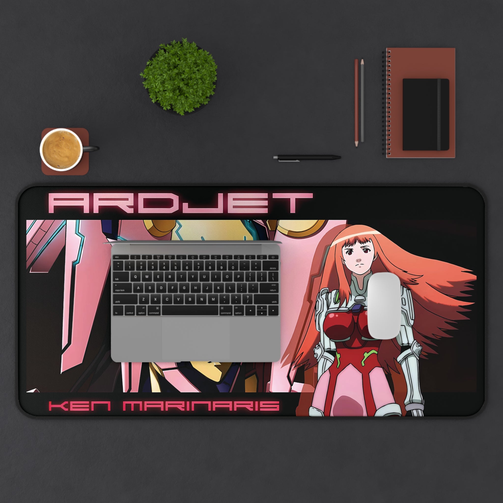 ZOE: 2ND RUNNR ARDJET & Ken Marinaris | Desk Mat