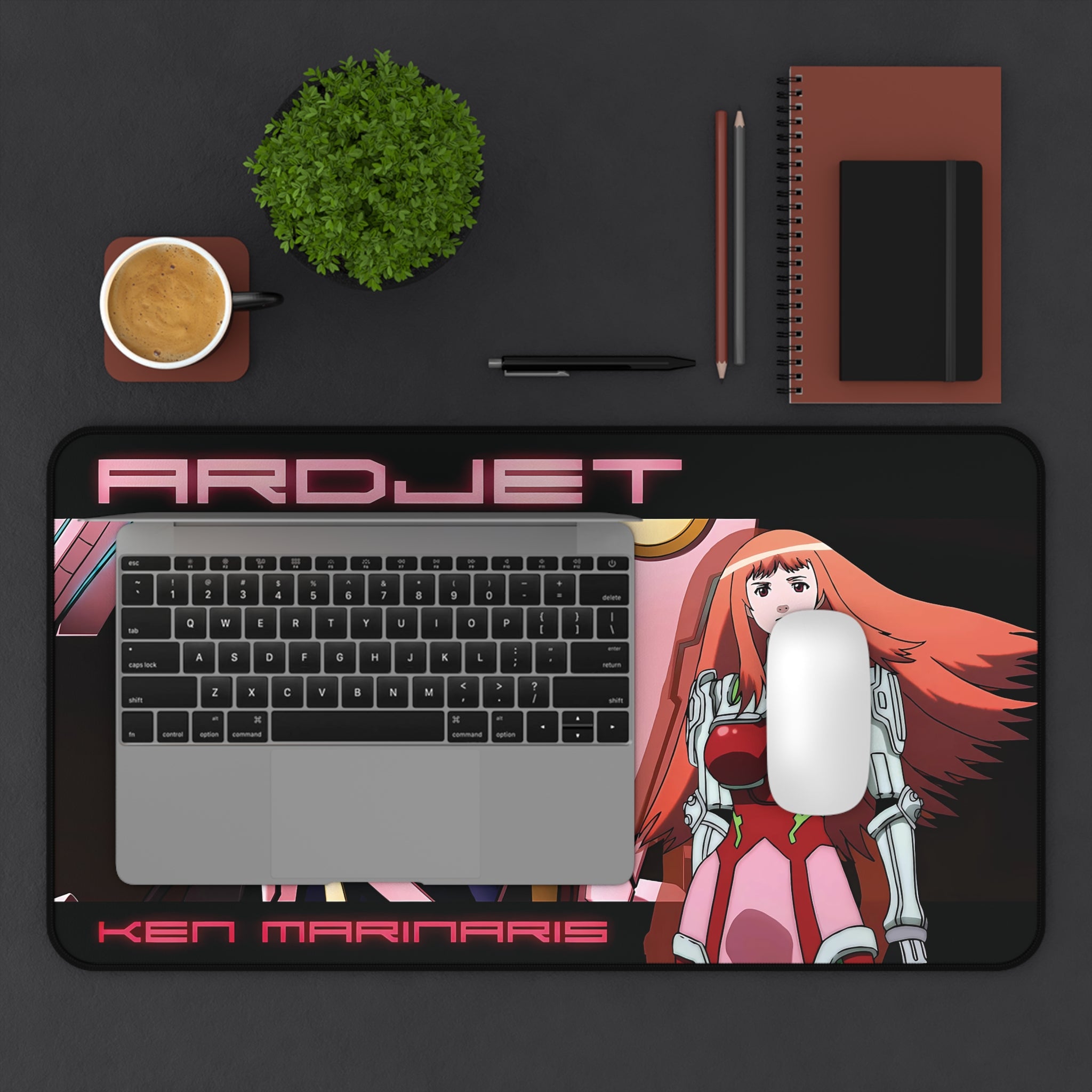 ZOE: 2ND RUNNR ARDJET & Ken Marinaris | Desk Mat