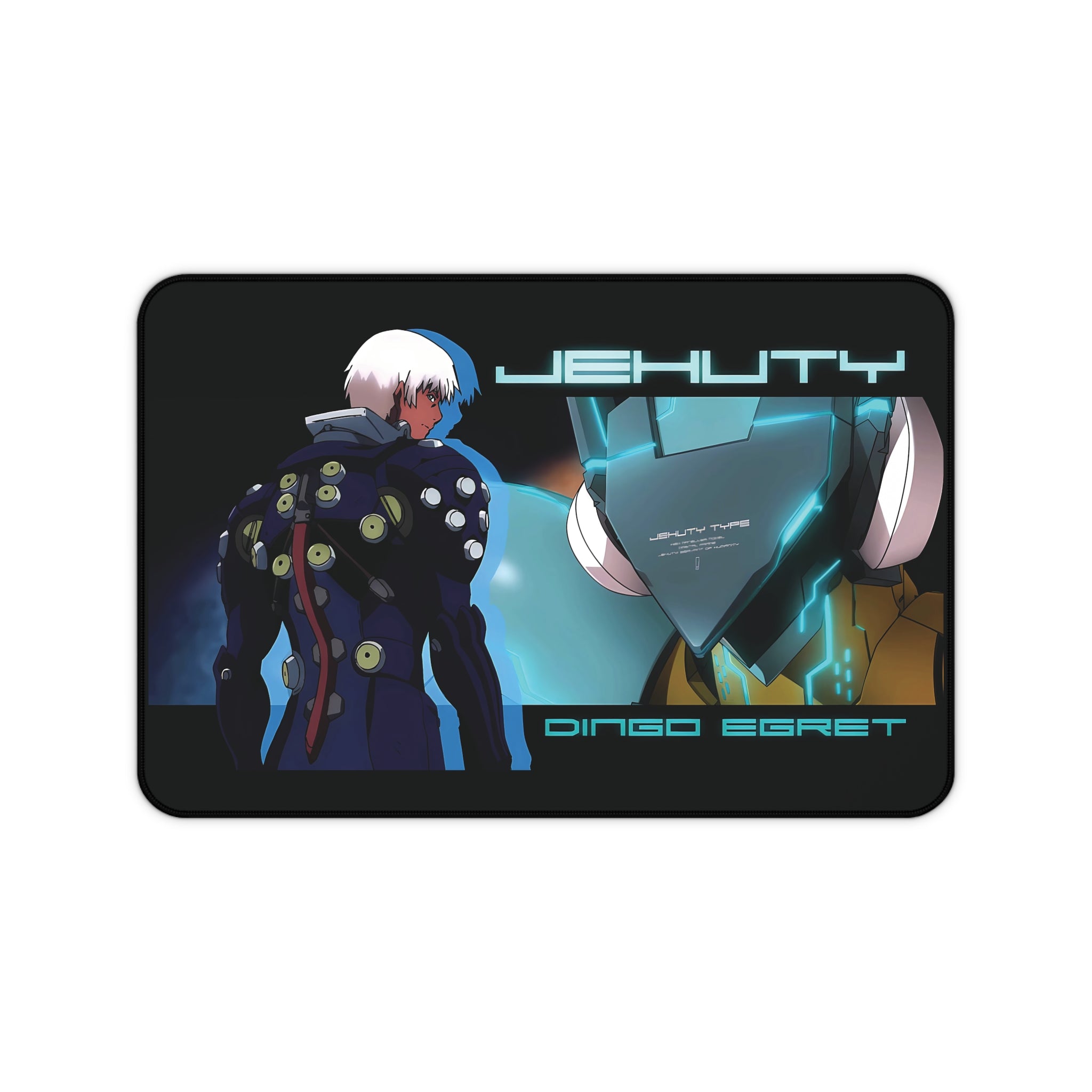 ZOE: 2ND RUNR JEHUTY & Dingo Egret | Desk Mat