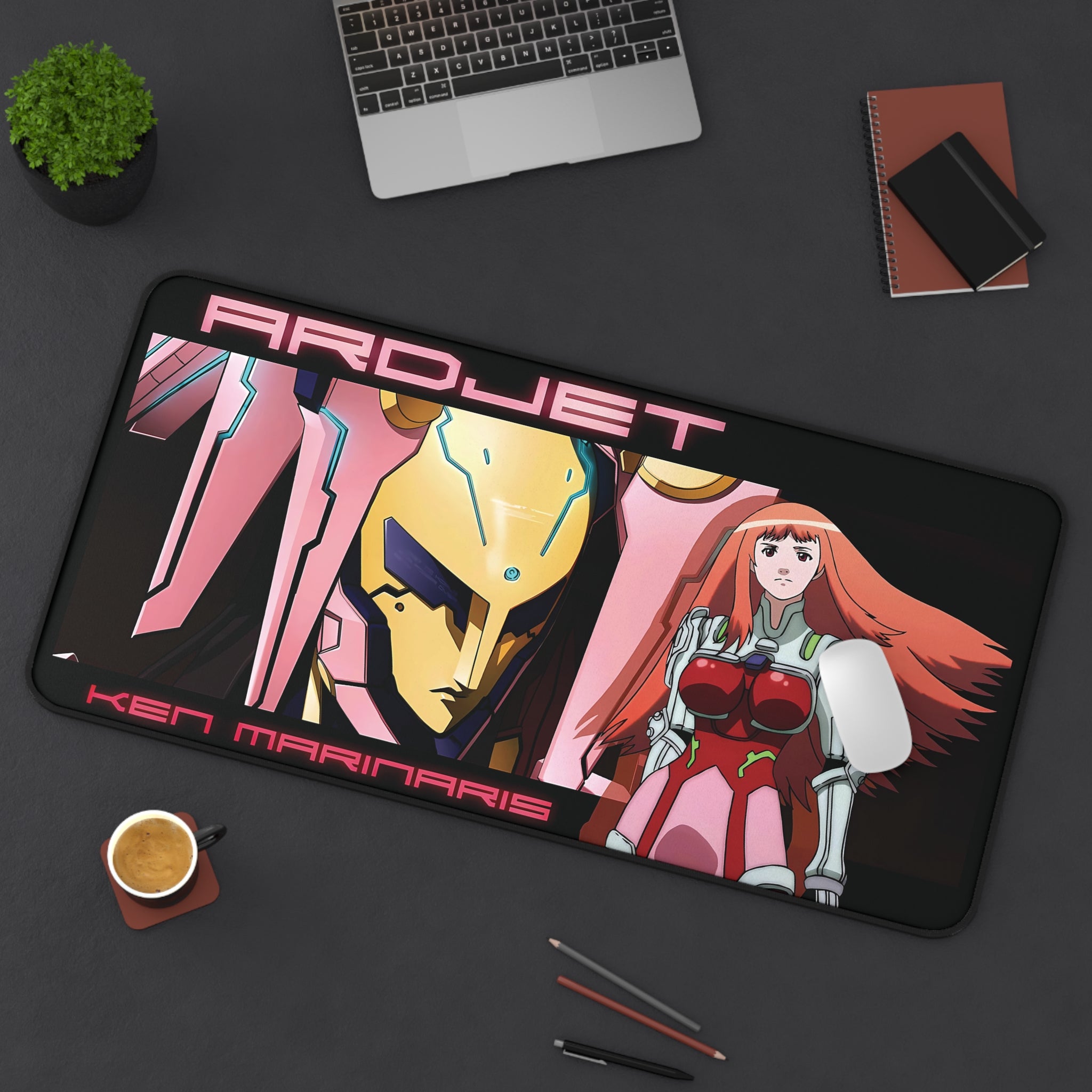 ZOE: 2ND RUNNR ARDJET & Ken Marinaris | Desk Mat