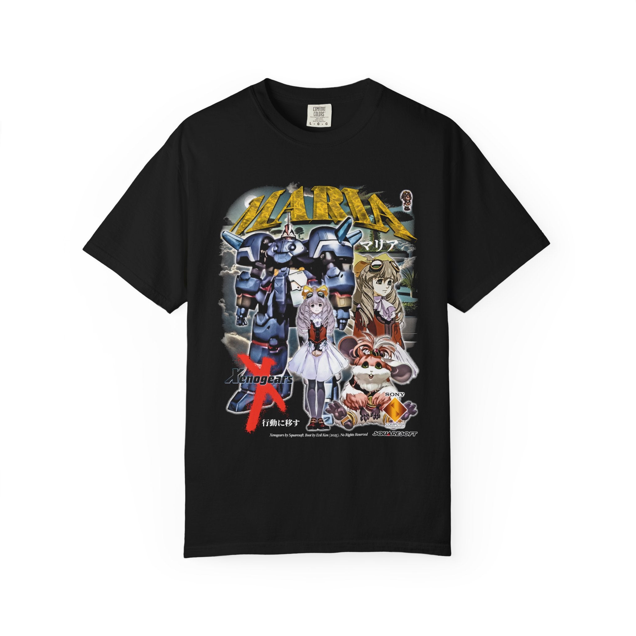 Xenogears Wings of Steel: Maria & Siebzehn Tee | CC1717