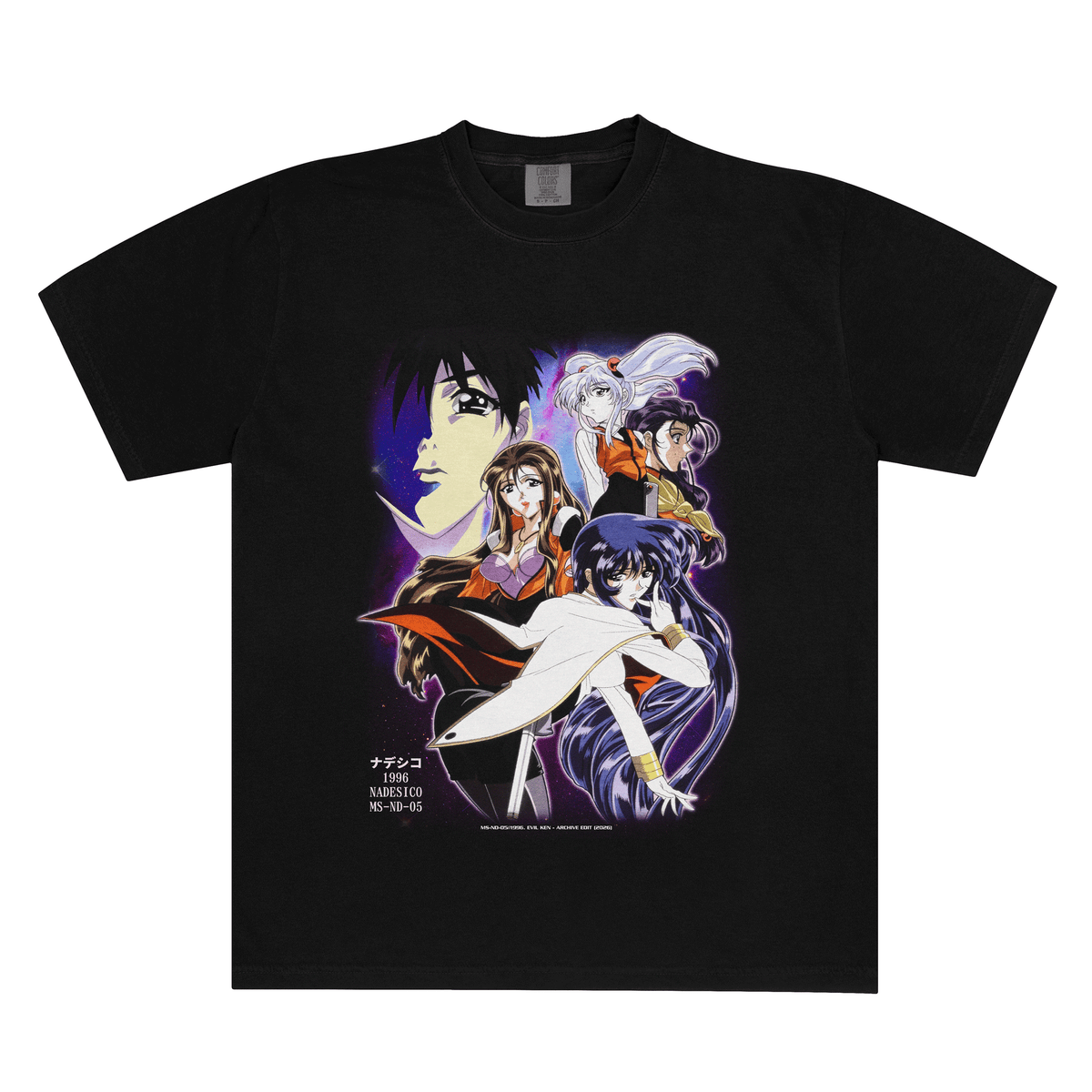 Nadesico Character Collage Anime Tee | CC1717