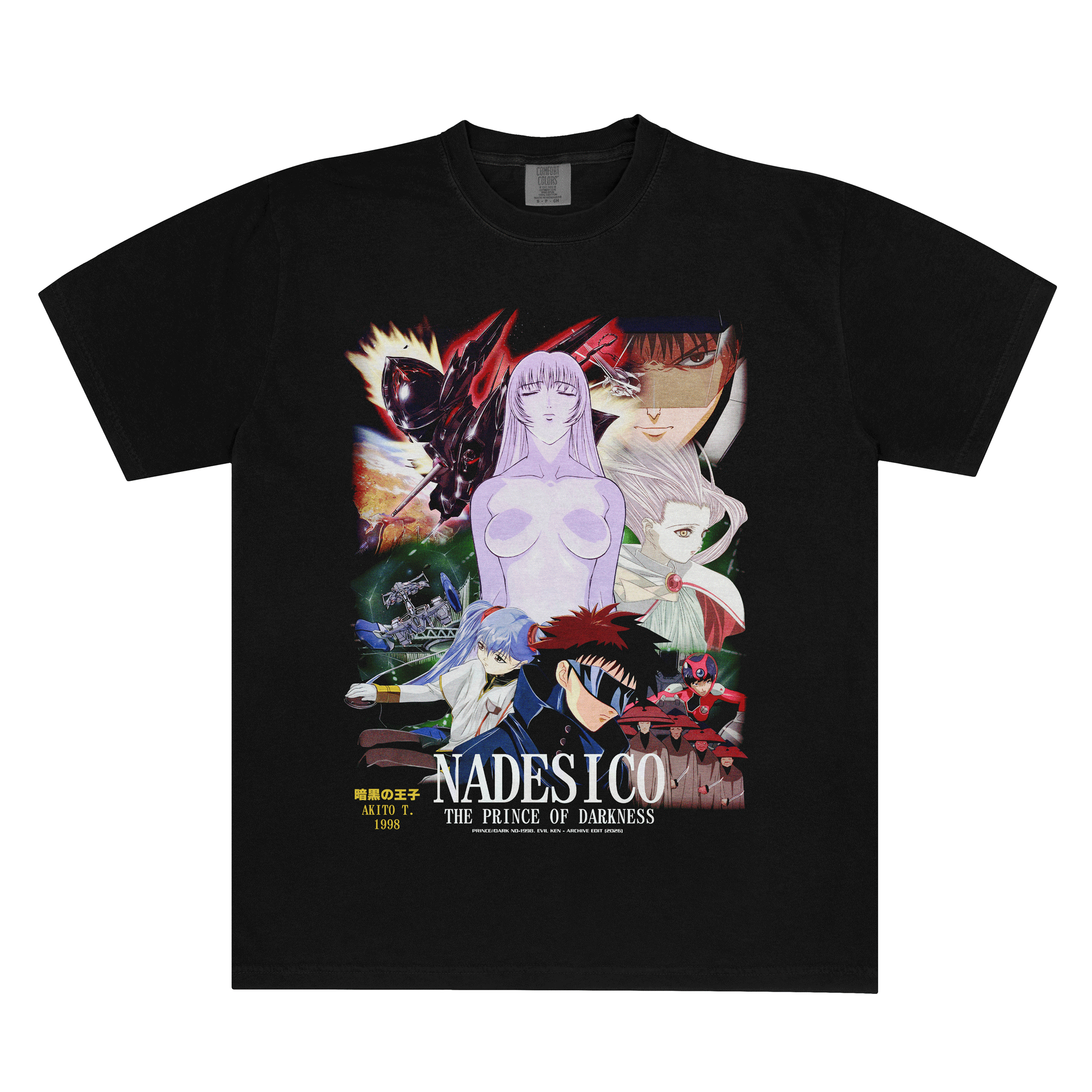 Nadesico Prince of Darkness Anime Tee | CC1717