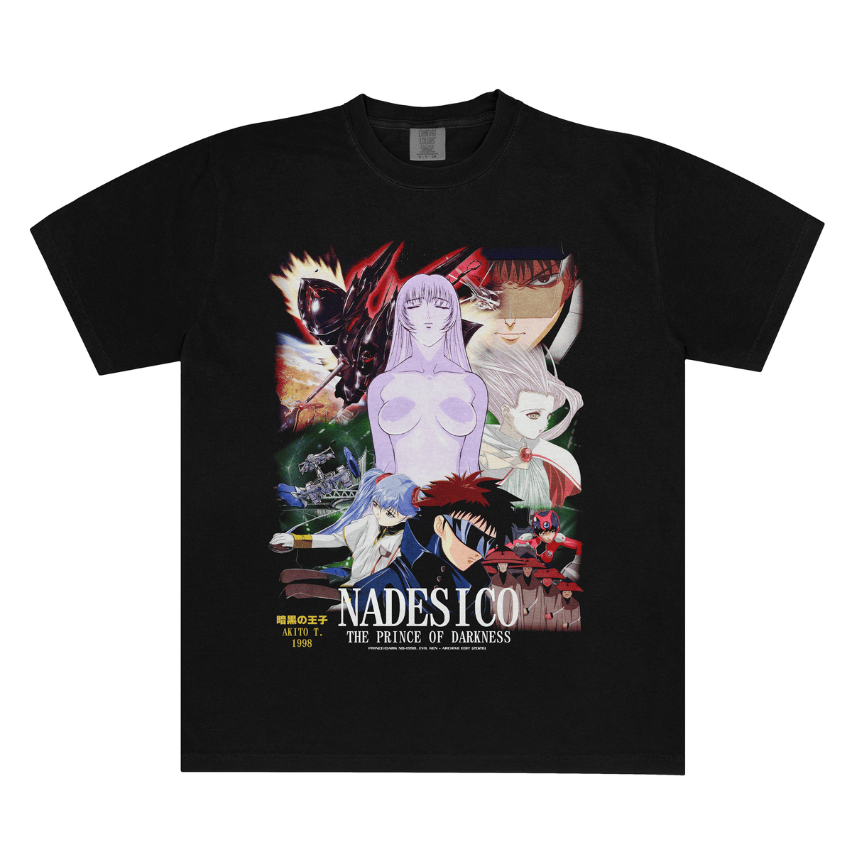 Nadesico Prince of Darkness Anime Tee | CC1717