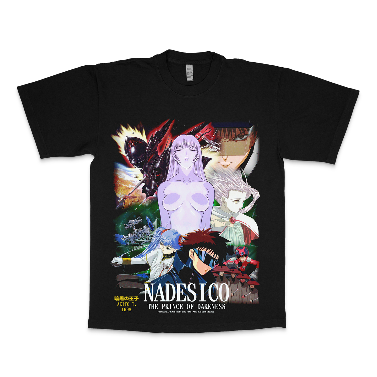 Nadesico Prince of Darkness Anime Tee | 1801GD