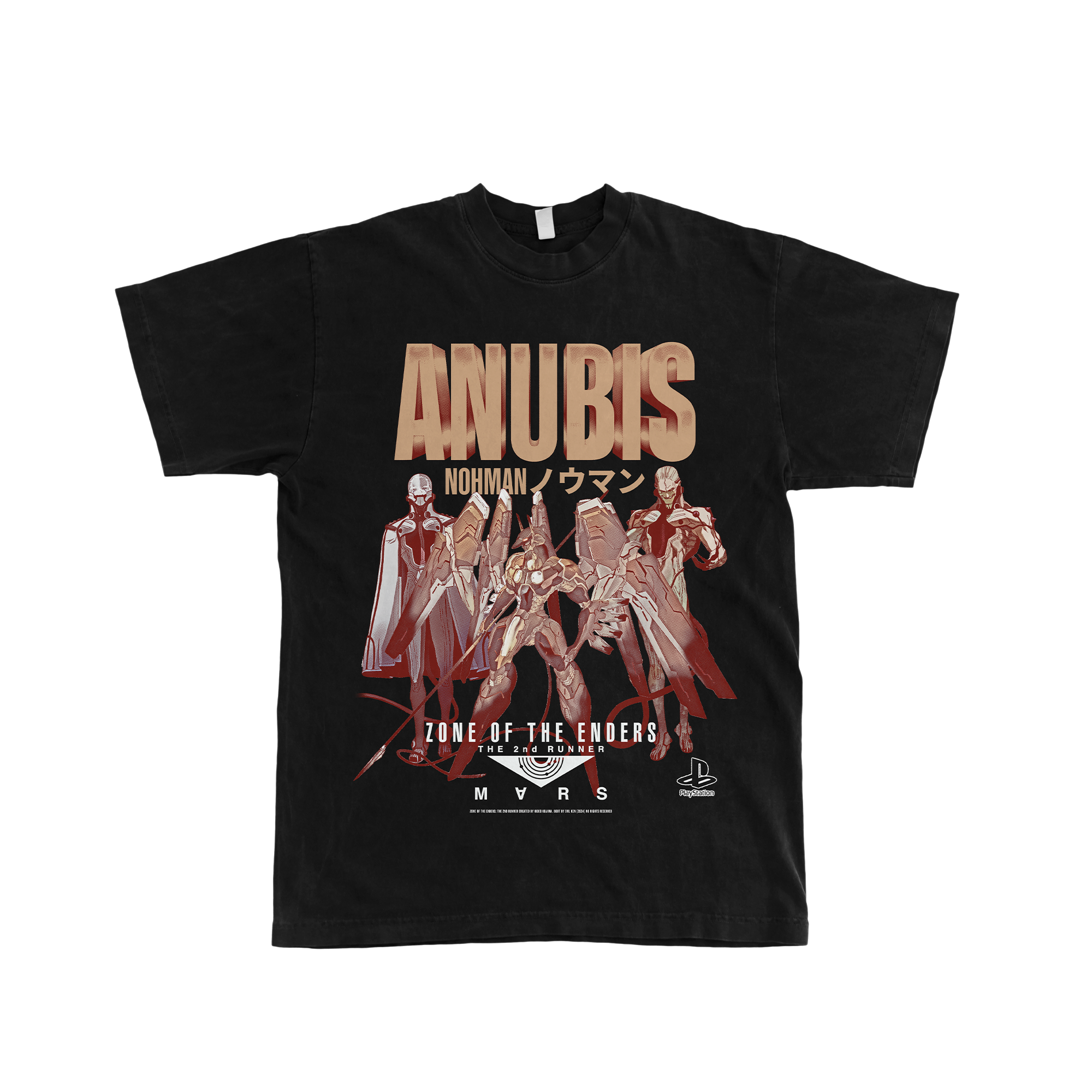 ZONE OF THE ENDERS: 2nd Rnr ANUBIS 01 Tee | LA 1801GD
