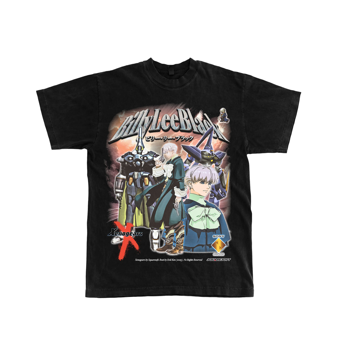 Xenogears Faith & Fire: Billy’s Crusade Tee | LA 1801GD
