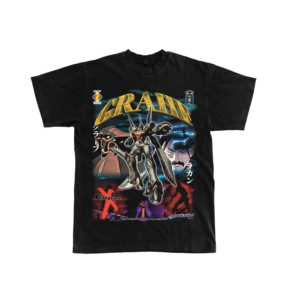 Xenogears Seeker of Power: Grahf’s Crusade Tee | LA 1801GD
