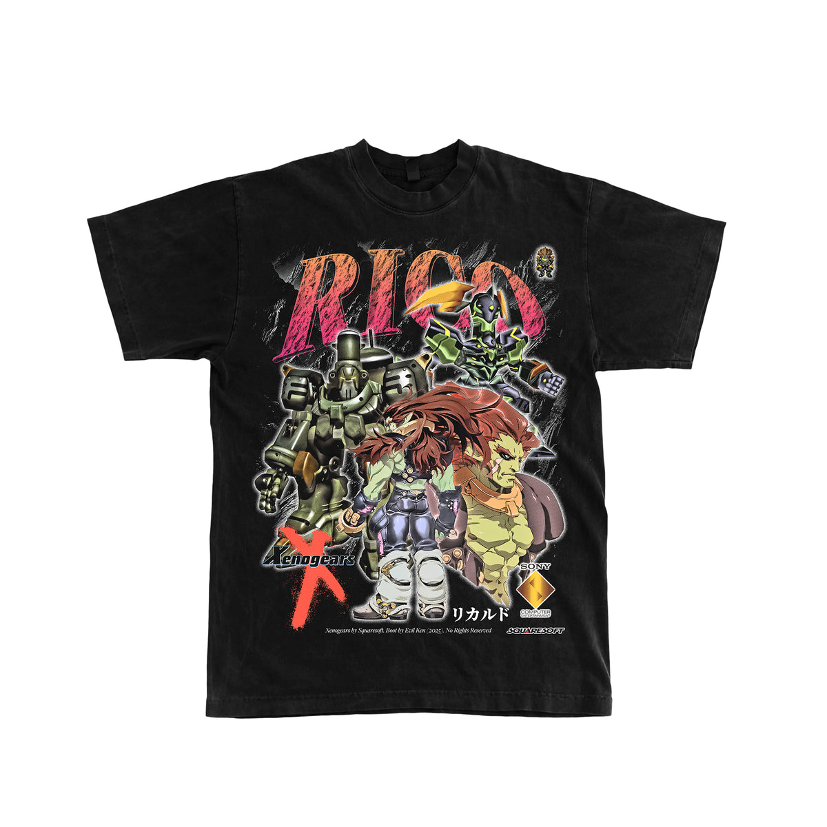 Xenogears Honor of the Arena: Rico’s Strength Tee | LA 1801GD